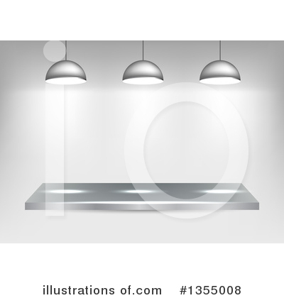 Shelves Clipart #1355008 by vectorace