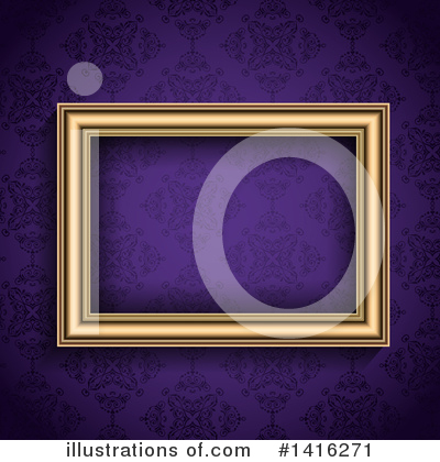 Picture Frame Clipart #1416271 by KJ Pargeter