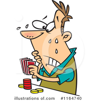 Royalty-Free (RF) Gambling Clipart Illustration by toonaday - Stock Sample #1164740