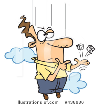 Gamble Clipart #438686 by toonaday