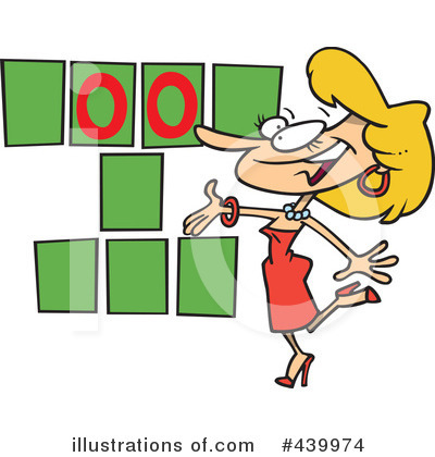 Royalty-Free (RF) Game Show Clipart Illustration by toonaday - Stock Sample #439974