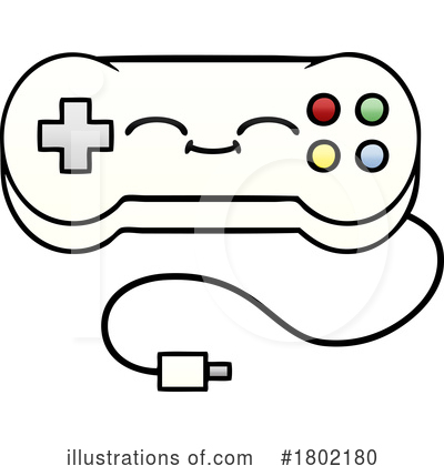 Royalty-Free (RF) Gaming Clipart Illustration by lineartestpilot - Stock Sample #1802180