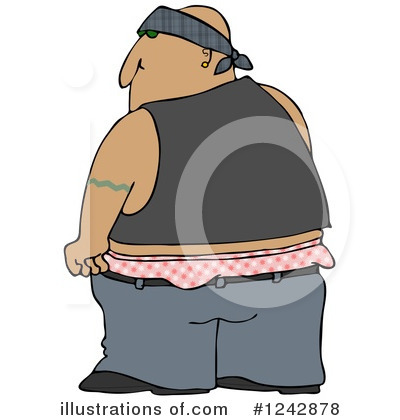 Royalty-Free (RF) Gangster Clipart Illustration by djart - Stock Sample #1242878