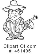 Gangster Clipart #1461495 by LaffToon