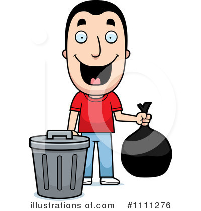 Garbage Can Clipart #1111276 by Cory Thoman