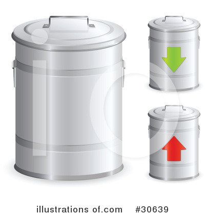 Royalty-Free (RF) Garbage Clipart Illustration by beboy - Stock Sample #30639