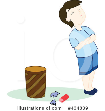 Royalty-Free (RF) Garbage Clipart Illustration by Cherie Reve - Stock Sample #434839
