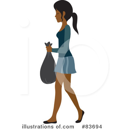 Black Woman Clipart #83694 by Rosie Piter