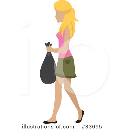 Royalty-Free (RF) Garbage Clipart Illustration by Rosie Piter - Stock Sample #83695