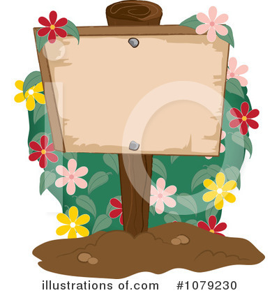 Royalty-Free (RF) Garden Clipart Illustration by Pams Clipart - Stock Sample #1079230