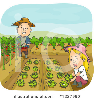 Royalty-Free (RF) Garden Clipart Illustration by BNP Design Studio - Stock Sample #1227990