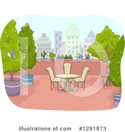 Royalty-Free (RF) Garden Clipart Illustration by BNP Design Studio - Stock Sample #1291873
