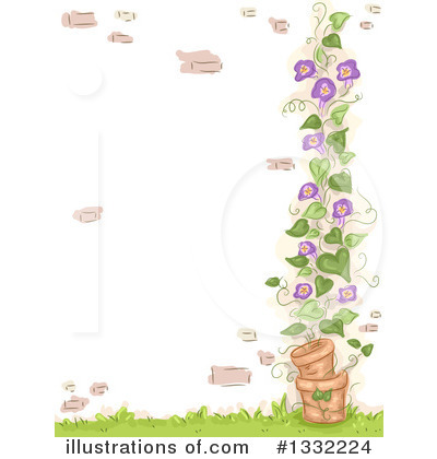 Royalty-Free (RF) Garden Clipart Illustration by BNP Design Studio - Stock Sample #1332224