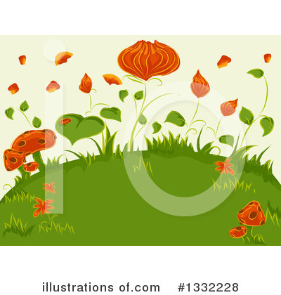 Royalty-Free (RF) Garden Clipart Illustration by BNP Design Studio - Stock Sample #1332228