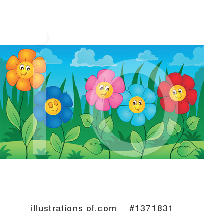 Daisies Clipart #1371831 by visekart