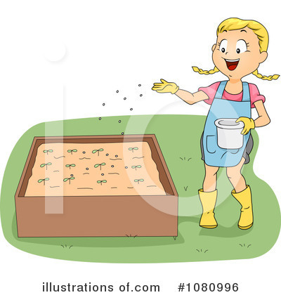 Royalty-Free (RF) Gardening Clipart Illustration by BNP Design Studio - Stock Sample #1080996