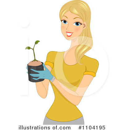Royalty-Free (RF) Gardening Clipart Illustration by BNP Design Studio - Stock Sample #1104195