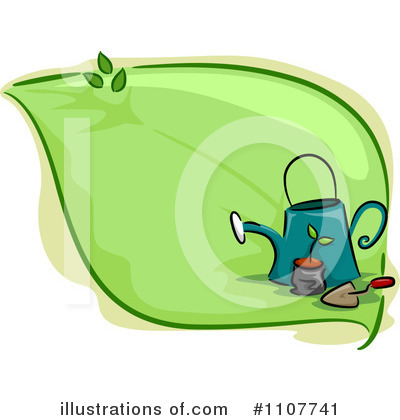Watering Can Clipart #1107741 by BNP Design Studio