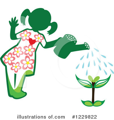 Plant Clipart #1229822 by Cherie Reve