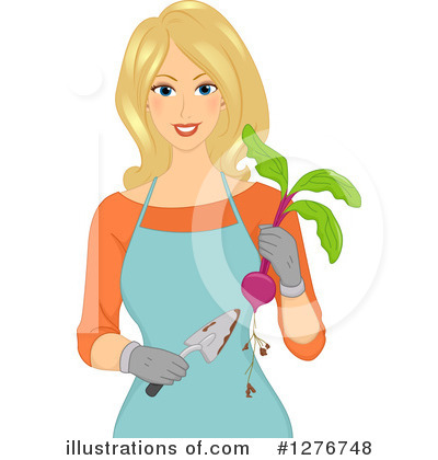 Royalty-Free (RF) Gardening Clipart Illustration by BNP Design Studio - Stock Sample #1276748