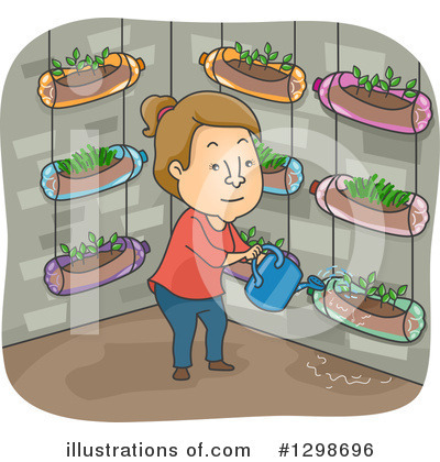 Royalty-Free (RF) Gardening Clipart Illustration by BNP Design Studio - Stock Sample #1298696