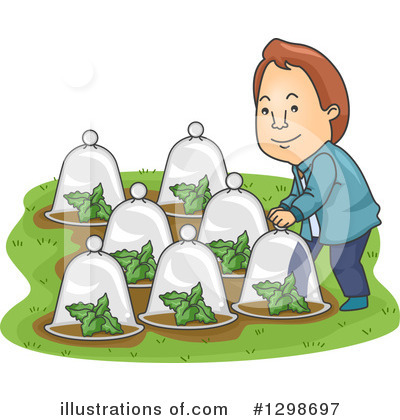 Royalty-Free (RF) Gardening Clipart Illustration by BNP Design Studio - Stock Sample #1298697