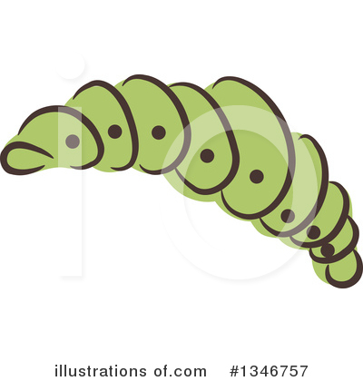 Caterpillars Clipart #1346757 by BNP Design Studio
