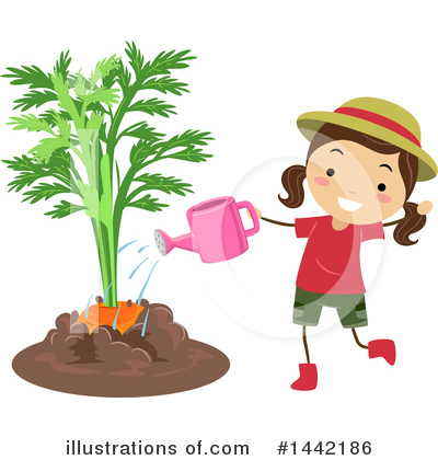 Royalty-Free (RF) Gardening Clipart Illustration by BNP Design Studio - Stock Sample #1442186