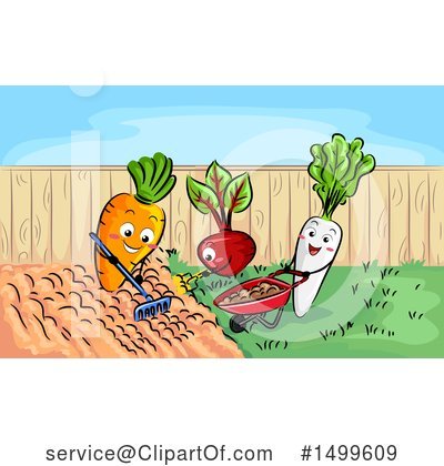 Royalty-Free (RF) Gardening Clipart Illustration by BNP Design Studio - Stock Sample #1499609