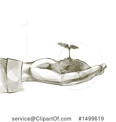 Royalty-Free (RF) Gardening Clipart Illustration by BNP Design Studio - Stock Sample #1499619