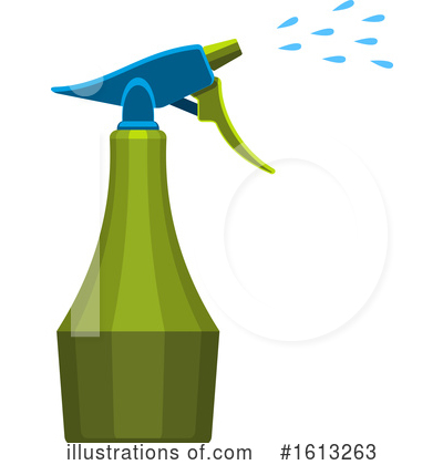 Spray Bottle Clipart #1613263 by Vector Tradition SM