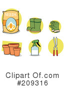 Gardening Clipart #209316 by Hit Toon