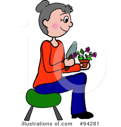 Gardening Clipart #94281 by Pams Clipart