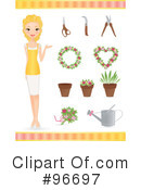 Gardening Clipart #96697 by Melisende Vector