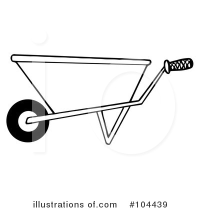 Royalty-Free (RF) Gardening Tool Clipart Illustration by Hit Toon - Stock Sample #104439