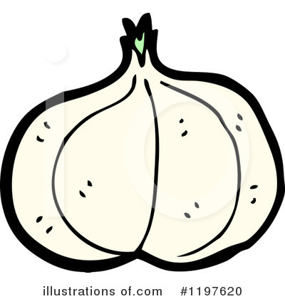Royalty-Free (RF) Garlic Clipart Illustration by lineartestpilot - Stock Sample #1197620