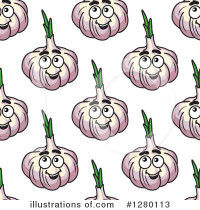 Royalty-Free (RF) Garlic Clipart Illustration by Vector Tradition SM - Stock Sample #1280113