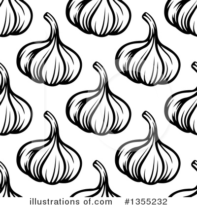 Royalty-Free (RF) Garlic Clipart Illustration by Vector Tradition SM - Stock Sample #1355232