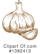 Garlic Clipart #1382413 by Vector Tradition SM