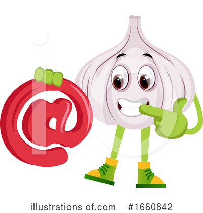 Royalty-Free (RF) Garlic Clipart Illustration by Morphart Creations - Stock Sample #1660842