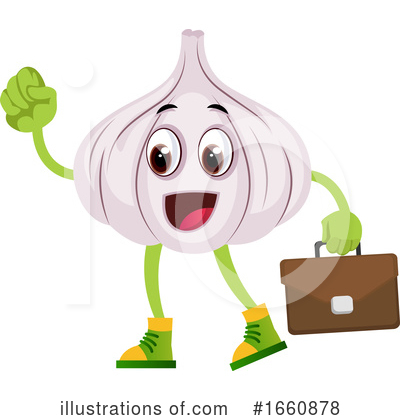 Royalty-Free (RF) Garlic Clipart Illustration by Morphart Creations - Stock Sample #1660878
