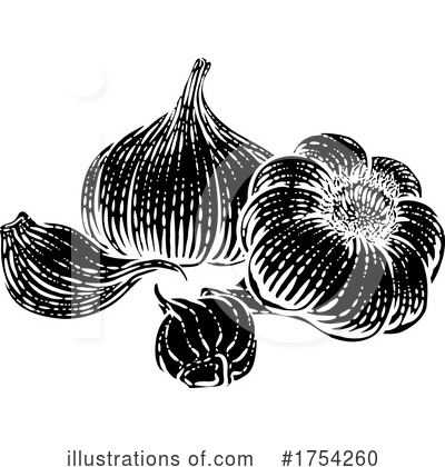 Garlic Clipart #1754260 by AtStockIllustration