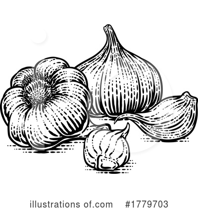 Garlic Clipart #1779703 by AtStockIllustration