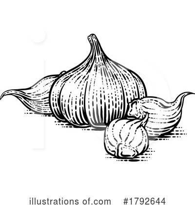 Royalty-Free (RF) Garlic Clipart Illustration by AtStockIllustration - Stock Sample #1792644