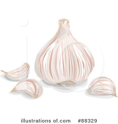 Royalty-Free (RF) Garlic Clipart Illustration by Tonis Pan - Stock Sample #88329