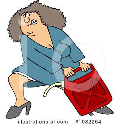 Gas Can Clipart #1082264 by djart