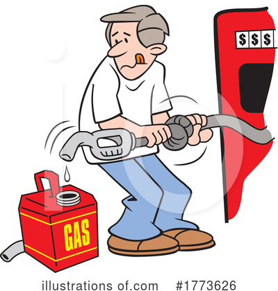 Royalty-Free (RF) Gas Clipart Illustration by Johnny Sajem - Stock Sample #1773626