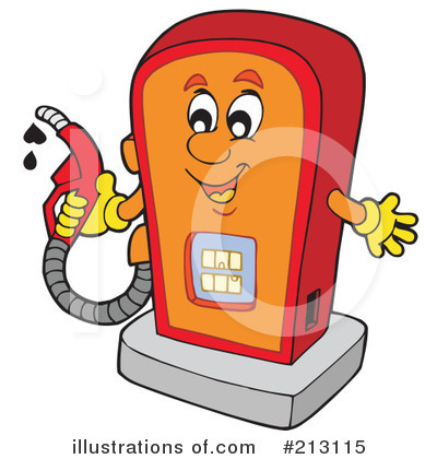 Royalty-Free (RF) Gas Clipart Illustration by visekart - Stock Sample #213115