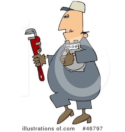Wrench Clipart #46797 by djart