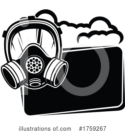 Gas Mask Clipart #1759267 by Vector Tradition SM